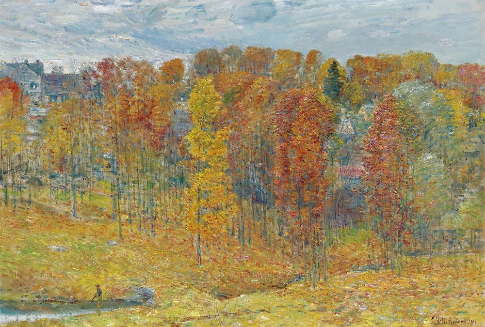 Los colores del otoño en las pinturas de grandes artistas