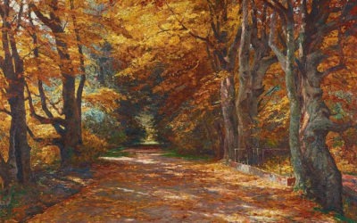 Las pinturas otoñales de Olga Wisinger-Florian