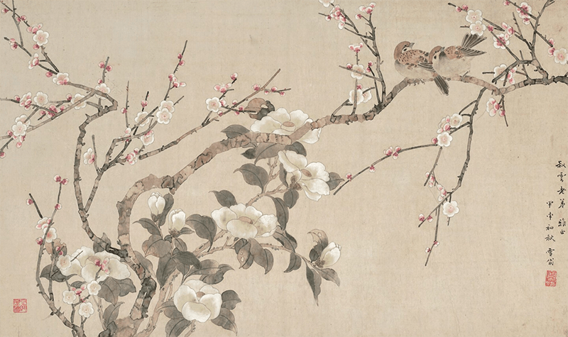 chen-zhifo-pajaros-camelias