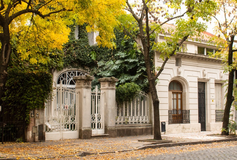 Domingos de otoño por las callecitas de Colegiales