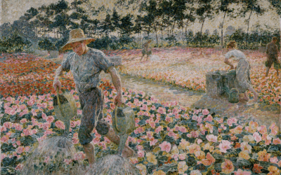 Jardineros y jardineras en la historia del arte
